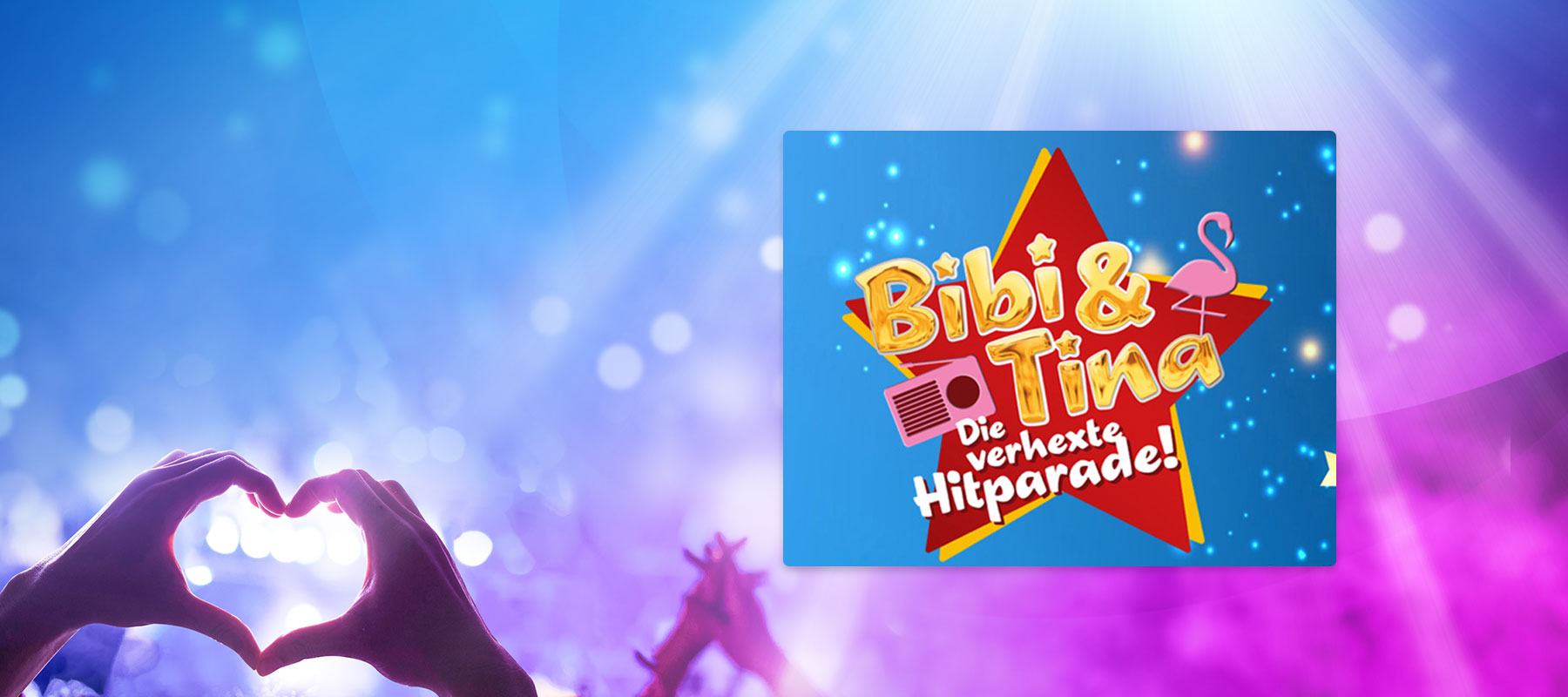 CCS-Veranstaltung-Die verhexte Hitparade Bibi und Tina CCS-Veranstaltung-Die verhexte Hitparade Bibi und Tina